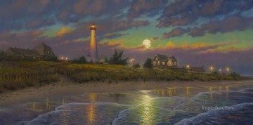 Luna crepuscular Keathley oeste de América Pinturas al óleo